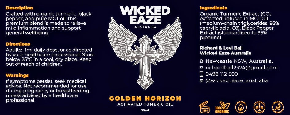 Golden Horizon Turmeric Oil